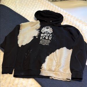 Women’s DARC SPORT - Black and Cream Hoodie